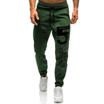 

SUNSIOM Mens Gym Sports Trousers Tracksuit Bottoms Skinny Sweat Pants Fashion Fitness