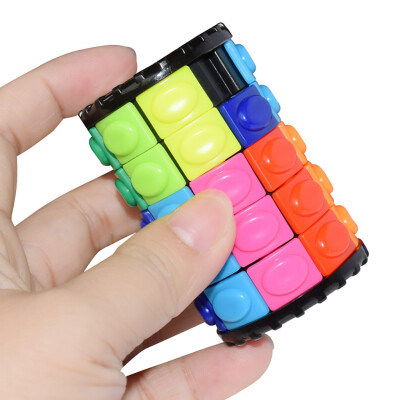 

Tailored Magic Finger Cube Cylindrical Puzzle Anxiety Stress Focus For Kids