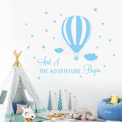 

〖Follure〗The Adventure Begins Home Decor Wall Sticker Decal Bedroom Vinyl Art Mural