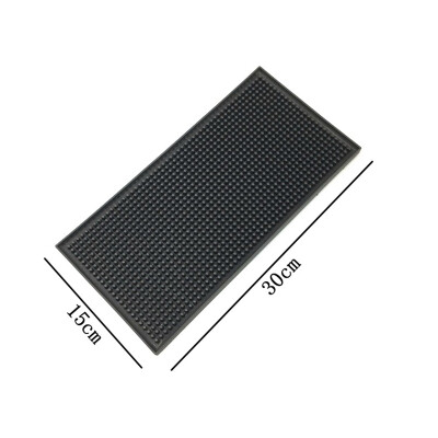 

PVC Absorbent Bar Mat Rectangular Thick PVC Rubber Anti-slip Pad Carpet Dining