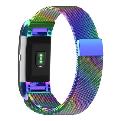

For Fitbit Charge2 Milan Strap With 316L Stainless Steel Milan Ring Replacement Wristband