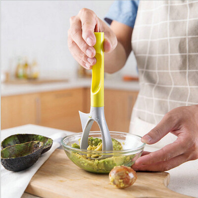 

Multifunctional 3 in 1 Avocado Slicer Fruit Scoop Core Remover Vegetable Masher