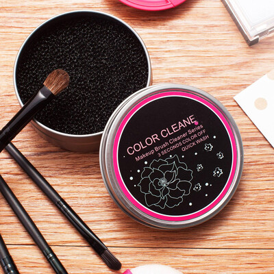 

Gobestart Brush Color Removal Sponge Clean Makeup Brushes Easily Swiftly Switch To Next