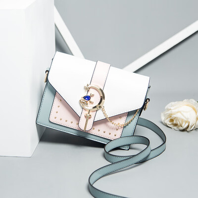 

Summer net red ins super hot little girl on the Korean version of single shoulder oblique Bag Fashion Baitao oblique straddle