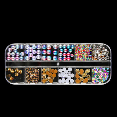 

〖Follure〗Colorful Nail Art Tips Stickers 3D Laser Makeup Manicure DIY Decals Decoration