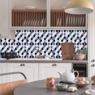 

Toponeto Bathroom Kitchen Waterproof Self-Adhesive Stickers Mosaic Tile Sticker