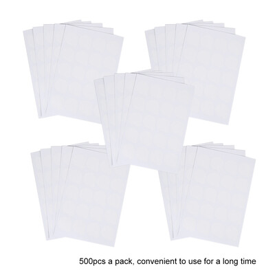 

500pcs Professional Disposable Eyelash Extension Glue Sticker Patches Eye Lash Extension Glue Sticker Pads Adhesive Glue Pallet