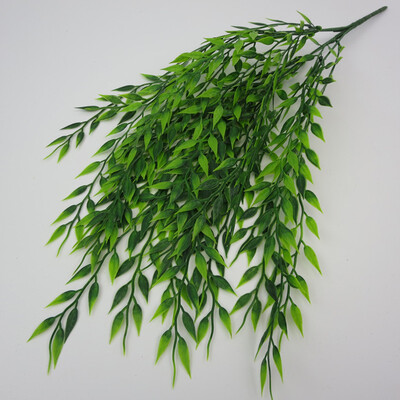 

Artificial Plant Fake Leaf Holders Hanging Home Wall Garden Art Decoration
