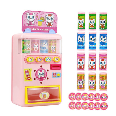 

Siaonvr Childrens Analog Sound Vending Machine Kit Pretend To Play Educational Toys