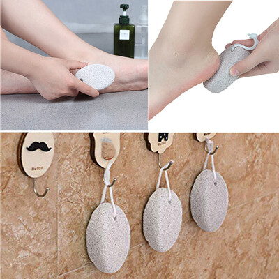 

〖Follure〗Foot Pumice Stone Dead Skin Remover Brush Pedicure Grinding Fad 2PC