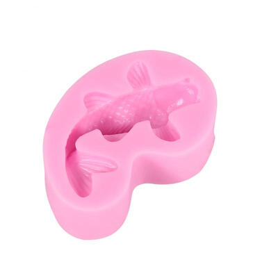 

Greensen 3D Fish Shape Silicone Fondant Mold Cake Decorating Tool Chocolate Sugarcraft Chocolate Mould