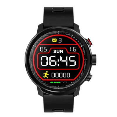

L5 IP68 Waterproof Dynamic Heart Rate Monitor Pedometer Sports Smart Watch