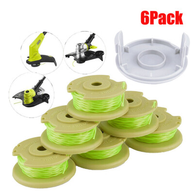 

〖Follure〗AC80RL3 Twisted Line&Spool Replacement for Ryobi Cordless Trimmers 6Pc