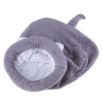 

Warm Fleece Cute Cat Sleeping Bag Dogs Puppy Pets Mat Bed Kennel House