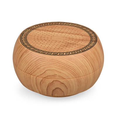 

Mini Portable Bluetooth Speaker Wireless Stereo Music Box Outdoor LED Light Wooden Speaker For Phone
