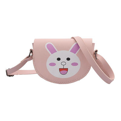 

Cute Printing Shoulder Messenger Handbags Kids Leather Mini Crossbody Bags