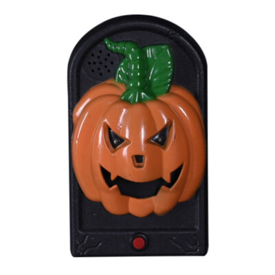 

Halloween Party Decoration Horror Doorbell Skull Pumpkin Vampire Illuminate Doorbell Halloween Sound And Light Props