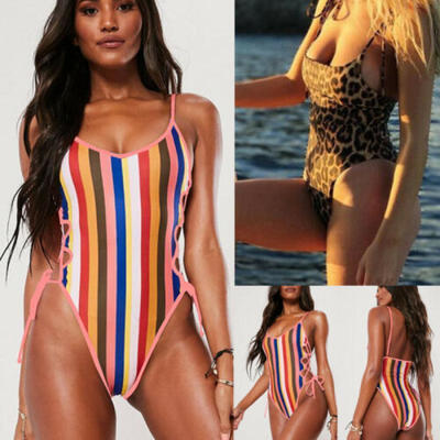 

Fashion Women sexy Bikini Set Swimwear Swimsuit Bathing Suit One piece Beach Hot