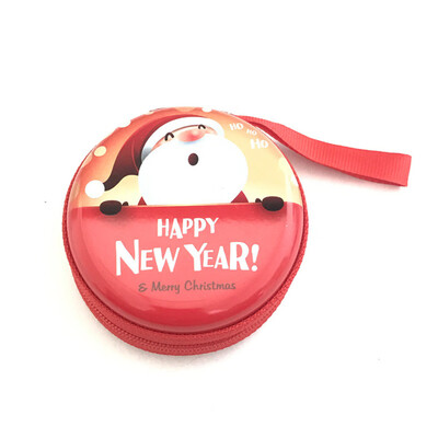 

〖Follure〗Merry Christmas Gift Metal Coin Purse Santa Claus Prints Women Coin Case Gift