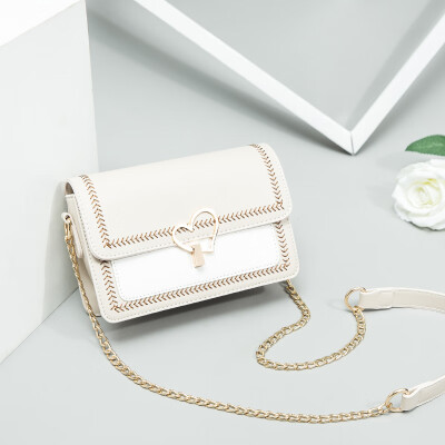 

Summer Xiaoqingxin 2019 Chaohua Baitao Chain Small Square Bag Fashion Westernized Single Shoulder Slant Bag