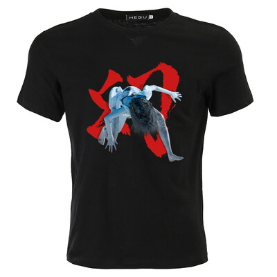 

2019 New Fashion Japanese Horror Comics Printed Female Ghost Cool T-Shirts Halloween Short Sleeve Top Tee