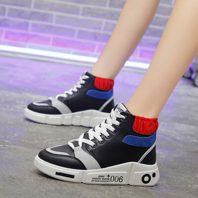 

Gaobang small white tide shoes female 2019 autumn new autumn shoes wild net red sports hip hop students high shoes summer