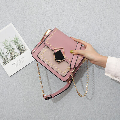 

Summer small fresh bag womens new fashion red bag foreign gas chain small square bag Joker Messenger bag