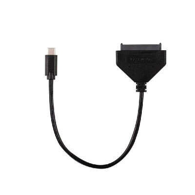 

Type C to SATA Adapter 25 Inch Hard Drive SSD Cable Converter Type C to SATA 22 Pin Fast Speed