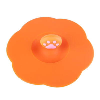 

Cartoon Silicone Cup Cover Paw Anti-Dust Leakproof Tea Coffee Sealed Lids
