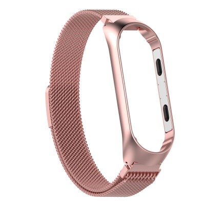 

Metal Strap For Xiaomi Mi Band 3 Mi Smart Bracelet Screwless Wristbands Replace Wrist Strap