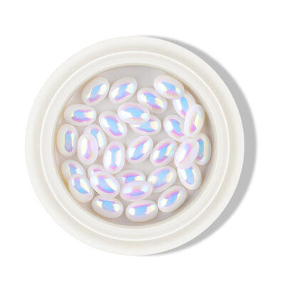 

1 Box DIY Colorful Pearl AB Nails Art Tools Nail Stones Rhinestones Decor