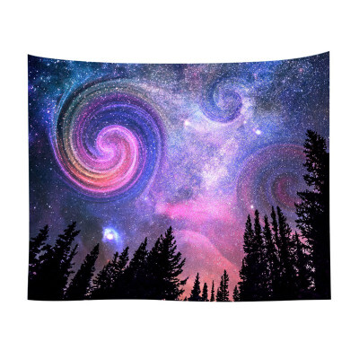 

New Digital Printing TapestryMuralBeach Towel Tree Star Series Multi-purpose Tapestry or wall hanging for living room