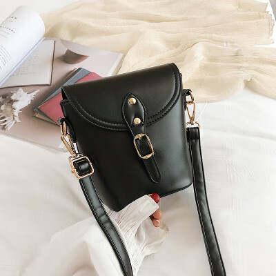 

Xia Jisen is a small bag network celebrity ins simple bucket bag 2019 new female bag tide Korean version 100 lap oblique satchel b