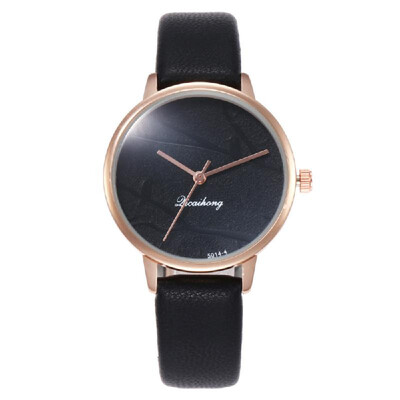 

Women Fashion Branch Bird Pattern Dial Watch Lady Simple Leather Band Alloy Case Quartz Wrist Watch