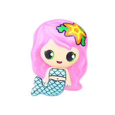 

Siaonvr Cute Mermaid Scented Super Slow Rising Kids Toy Stress Reliever Toy Squeeze Toy