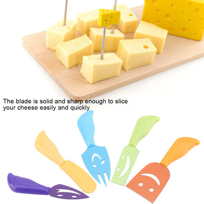 

Greensen 5PCSSet Stainless Steel Cheese Knives Pizza Cake Desserts Cutter Knife Bakery Cutting Tool