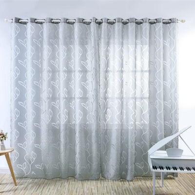 

Modern decorative curtains jacquard gray curtains window curtain for bedroom window blind Treatment Home Textile