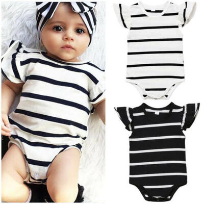 

UK Fashion Newborn Infant Baby Boy Girl Romper Bodysuit Jumpsuit Clothes Outfits