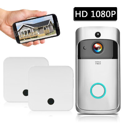 

Smart HD 1080P Wireless Video Intercom WI-FI Video Door Phone Visual Door Bell WIFI Doorbell Camera for Apartments IR Alarm Wirele