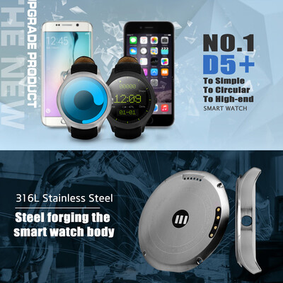 

NO1 D5 Heart Rate Smart BT Sport GPS 3G2G Watch Phone WCDMA GSM MTK6580 13GHz CPU 13" 360360P Touch Screen 1GB RAM 16GB RO
