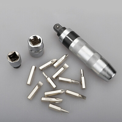 

〖Follure〗13 In 1 Impact Batch Screwdriver Bit Remove Nut Rust Cordless Screwdriver