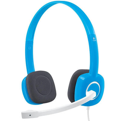 

Logitech H151 Stereo Noise-Cancel Headphones 35mm Over-Ear Headset w Mic