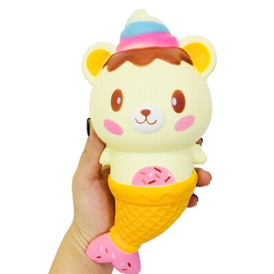

YIWULAIce Cream Bear Scented Slow Rising Collection Squeeze Stress Reliever Toy