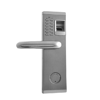 

3 In 1 Fingerprint&Keyboard Keyless Smart Lever Door Lock Electric Door Lock Fingerprint Code Unlock for Home Office Use Right