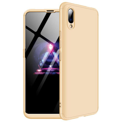 

MOONCASE Vivo NEX  front fingerprint Three-section all-inclusive shield - gold