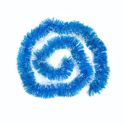 

Toponeto Christmas Party Xmas Tree Ornaments 2m Tinsel Hanging Decorations 5 Colors