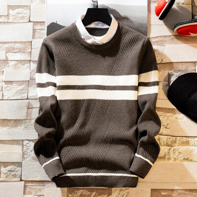 

Toponeto Mens New Autumn Winter Casual Long Sleeve Knitting Sweaters Tops Blouse