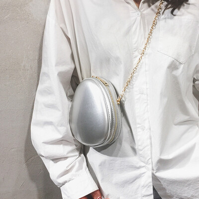 

Advanced sense bag foreign small round bag female bag new 2019 texture chain bag wild ins shoulder shoulder Messenger bag