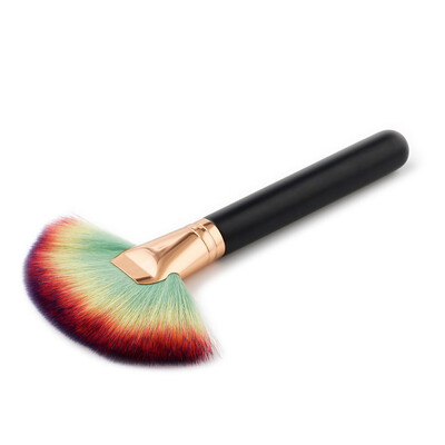

Toponeto Makeup Large Fan Goat Hair Blush Face Powder Foundation Cosmetic Brush
