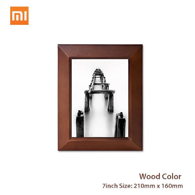 

Xiaomi Eco-chain Natural Log Green Wooden Quality Vintage Photo Frame Home Decor Retro Wooden Wedding Couple Recommendation Pictur